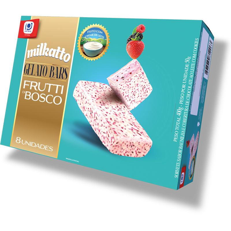 MILKATTO GELATO BARS FRUTTI DE BOSCO Perfetto
